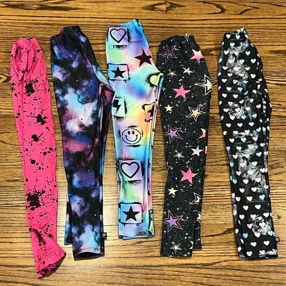 Lot of Girls Pixie Lane leggings - Size 7 - Like New